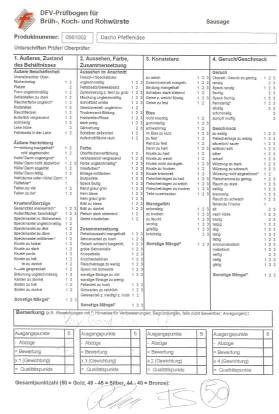 ダチョウペッパーケーゼの採点表
