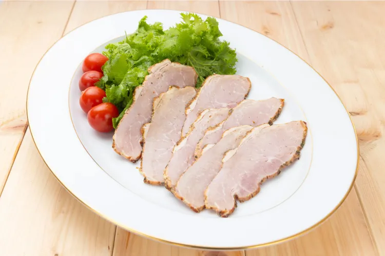 ローストポーク（スライス）　盛り付け例