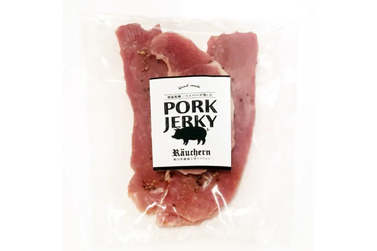 ポークジャーキー　盛り付け例